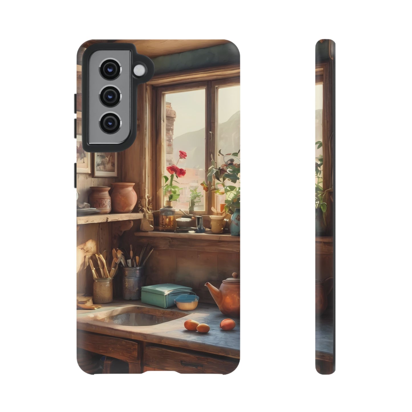 Vintage Vignettes Custom Phone Case for Samsung Galaxy S10–S10 Plus, S20–S20 Ultra, S21, S22, S23, S24 Ultra - Designed by Thalia