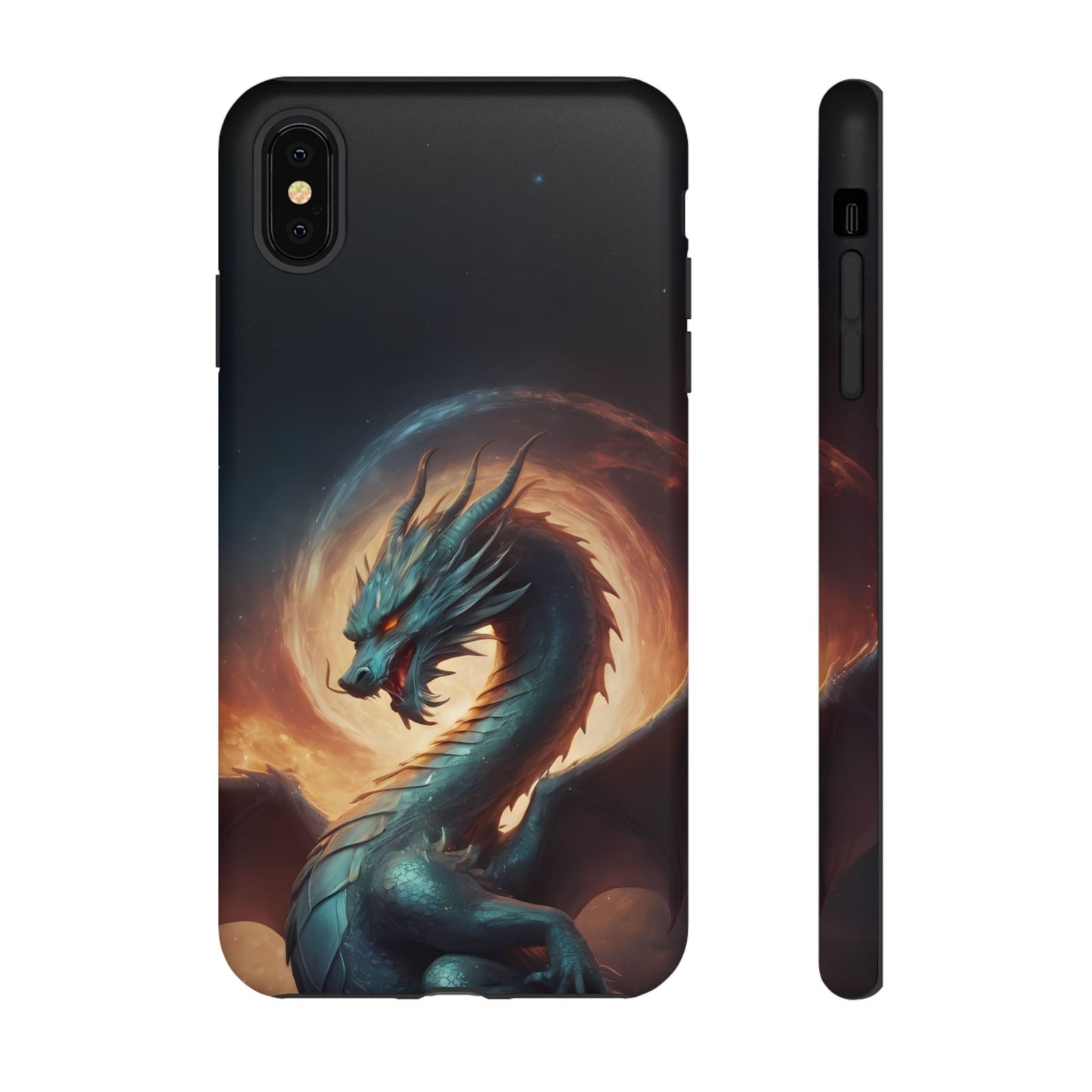 Chinese Zodiac Dragon Phone Case for iPhone 8–16 Pro Max, Pixel 5–8 Pro, Galaxy S10–S24 Ultra - Designed by Thalia