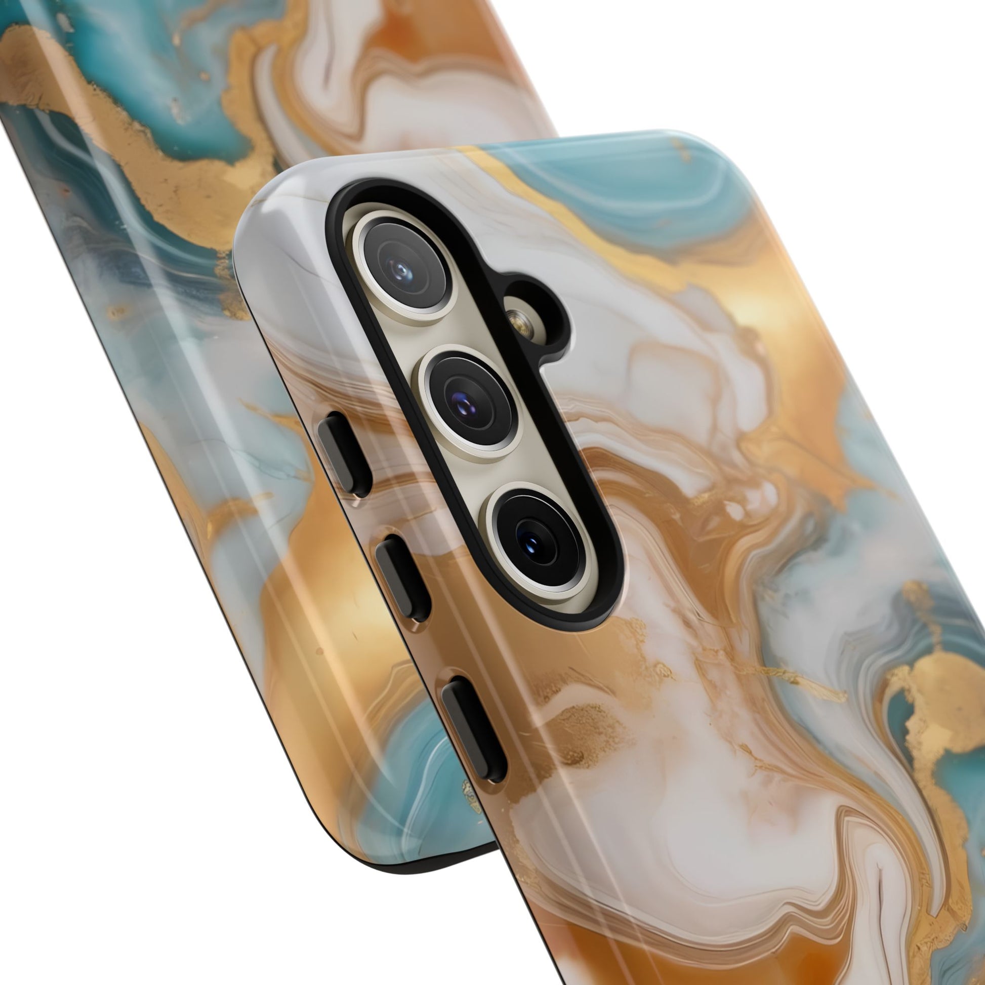 Marble Hues Phone Case for iPhone 8–16 Pro Max, Pixel 5–8 Pro, Galaxy S10–S24 Ultra - Designed by Thalia