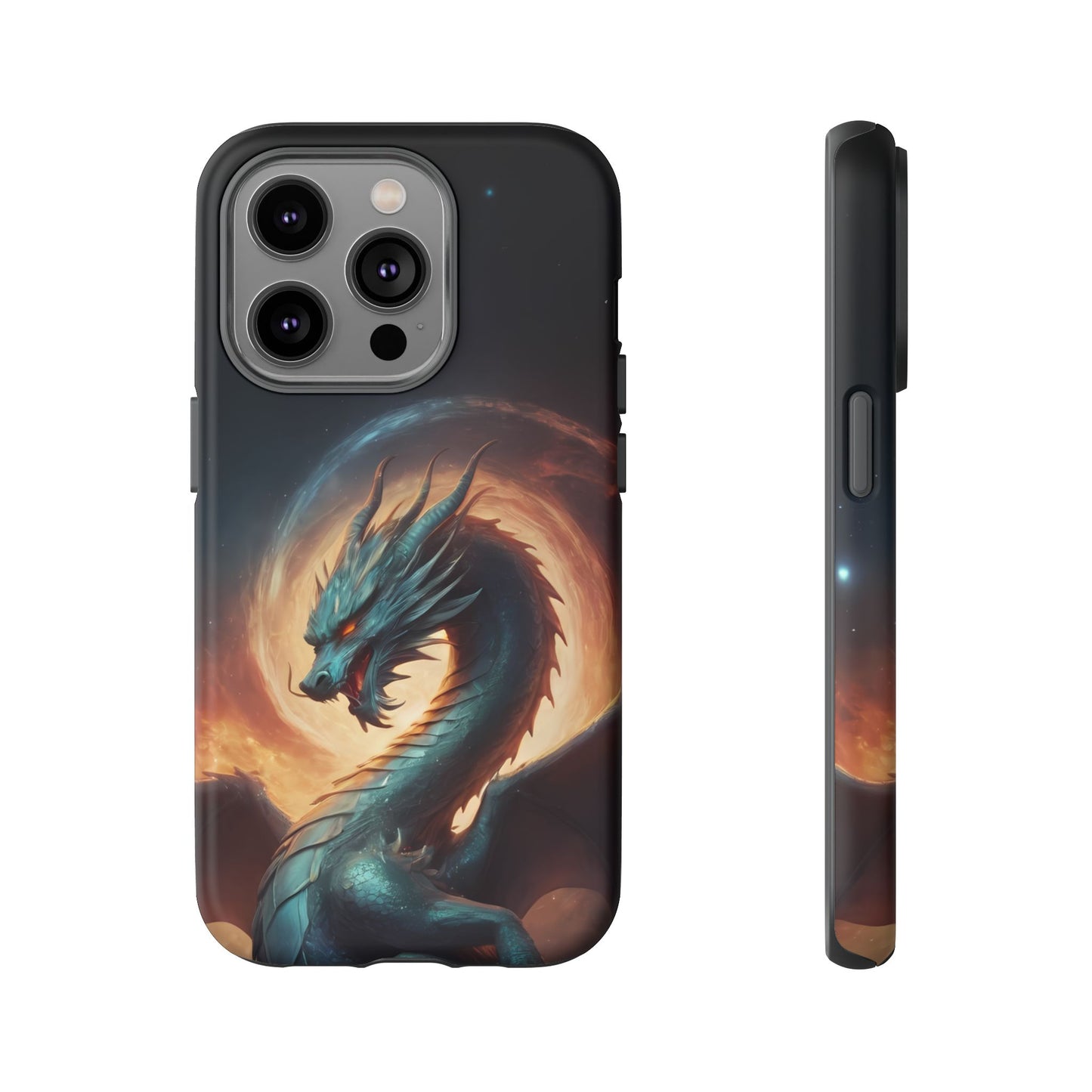 Chinese Zodiac Dragon Phone Case for iPhone 8–16 Pro Max, Pixel 5–8 Pro, Galaxy S10–S24 Ultra - Designed by Thalia