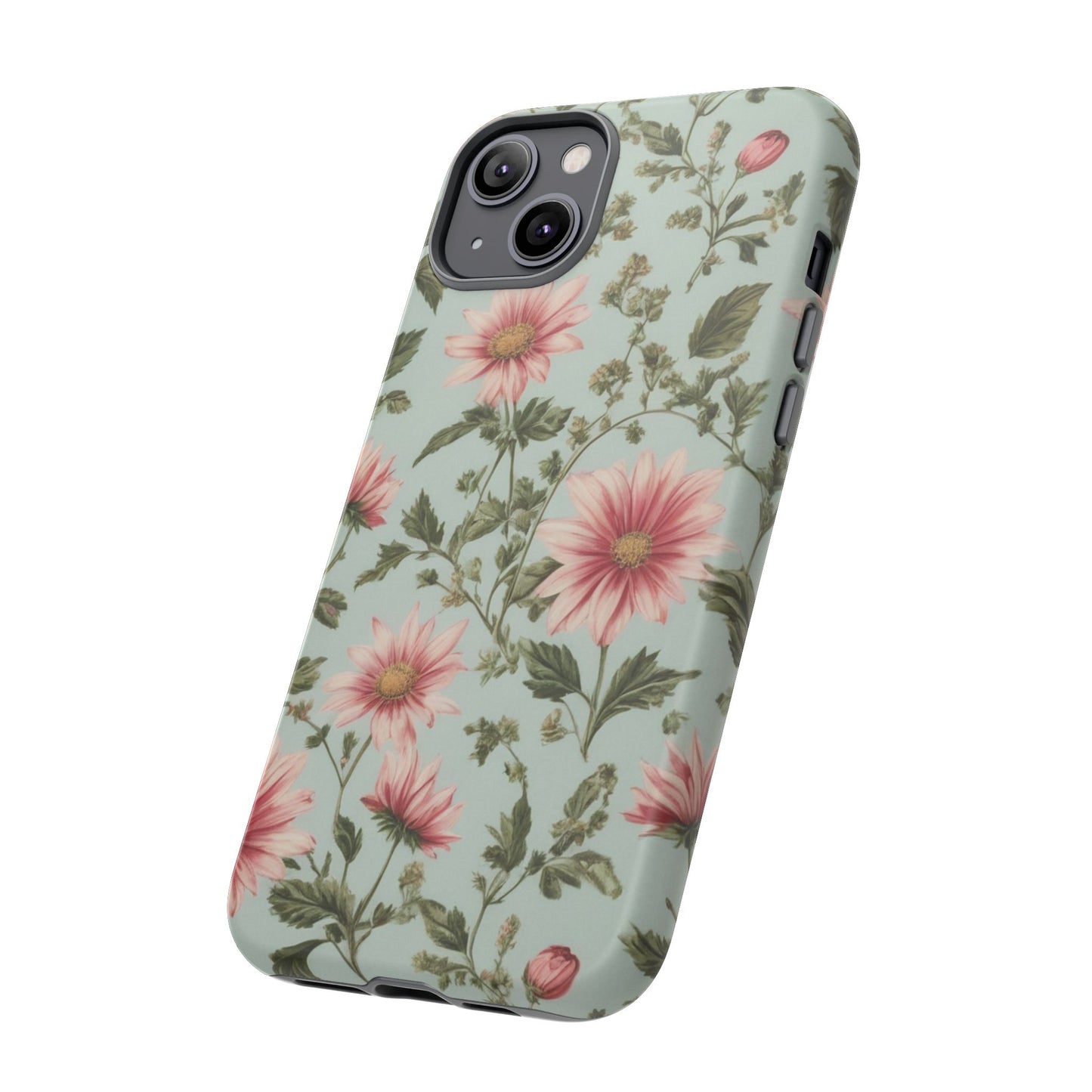 Flower Garden Custom Phone Case for iPhone 8–16 Pro Max, Pixel 5–8 Pro, Galaxy S10–S24 Ultra - Designed by Thalia