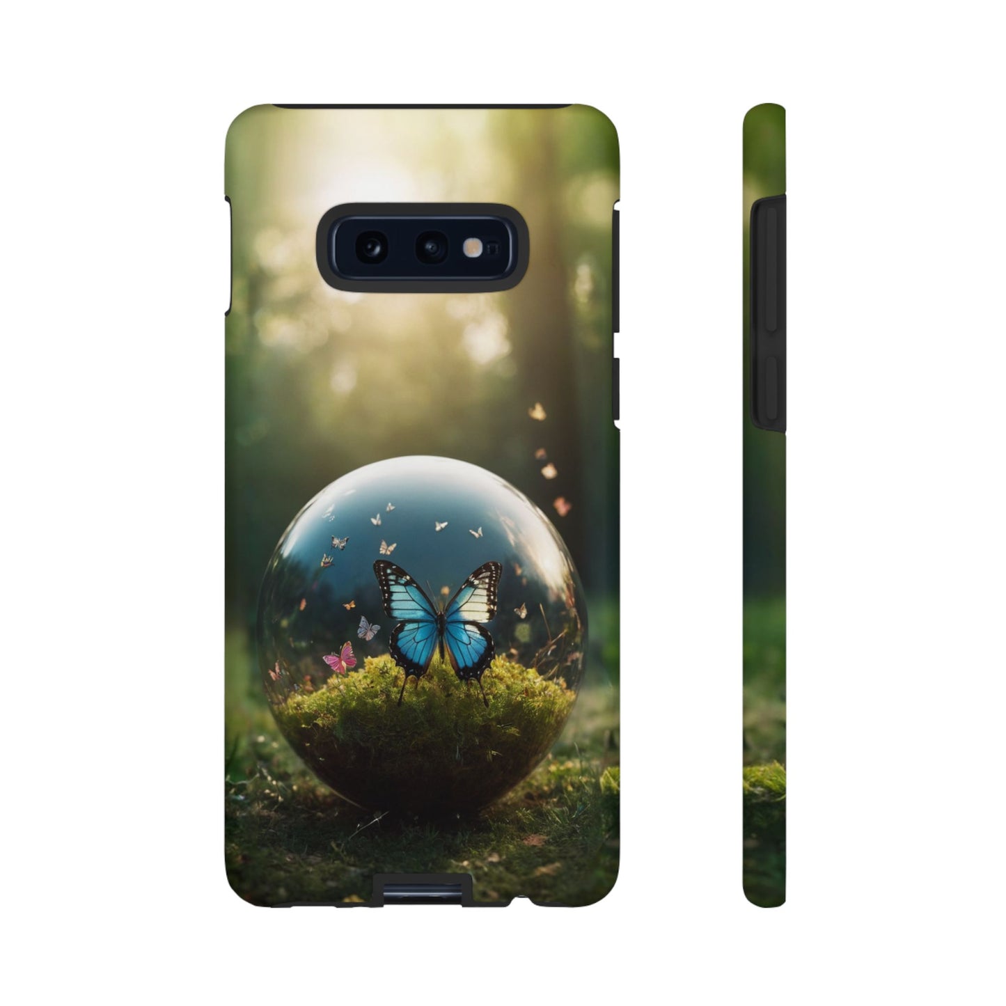 Butterfly Ball Custom Phone Case for Samsung Galaxy S10–S24 Ultra – Stylish, Unique & UV Protected - Designed by Thalia