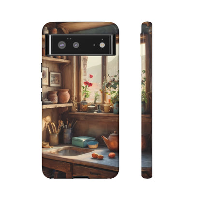 Vintage Vignettes Custom Phone Case for Google Pixel 8–Pixel 8 Pro, Pixel 7, Pixel 6 Pro, Pixel 6, Pixel 5 5G - Designed by Thalia