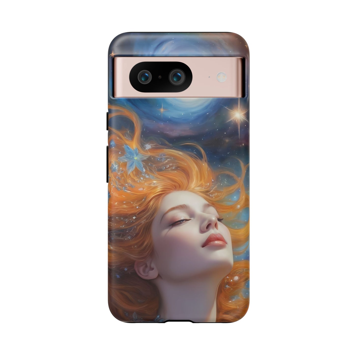 Celestial Dreams Custom Phone Case for Google Pixel 8 Pro, Pixel 8, Pixel 7, Pixel 6 Pro, Pixel 6, Pixel 5 5G - Designed by Thalia