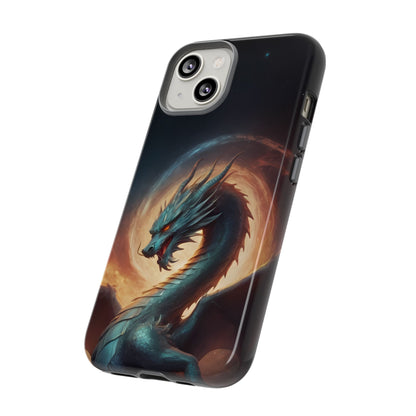 Chinese Zodiac Dragon Phone Case for iPhone 8–16 Pro Max, Pixel 5–8 Pro, Galaxy S10–S24 Ultra - Designed by Thalia