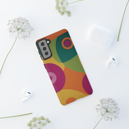 60s Retro Phone Case for iPhone 8–16 Pro Max, Pixel 5–8 Pro, Galaxy S10–S24 Ultra - Designed by Thalia