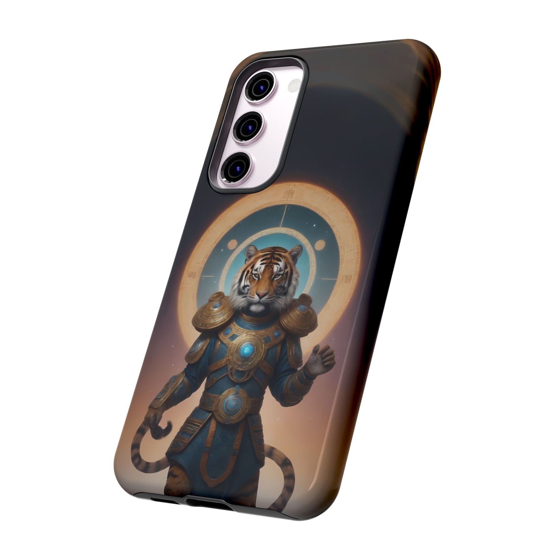 Chinese Zodiac Tiger Phone Case for Samsung Galaxy S10–S24 - Designed by Thalia