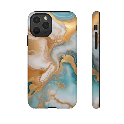 Marble Hues Phone Case for iPhone 8–16 Pro Max, iPhone 8 Plus–13 Mini, iPhone XS–XS Max, iPhone 11–14 Pro Max - Designed by Thalia