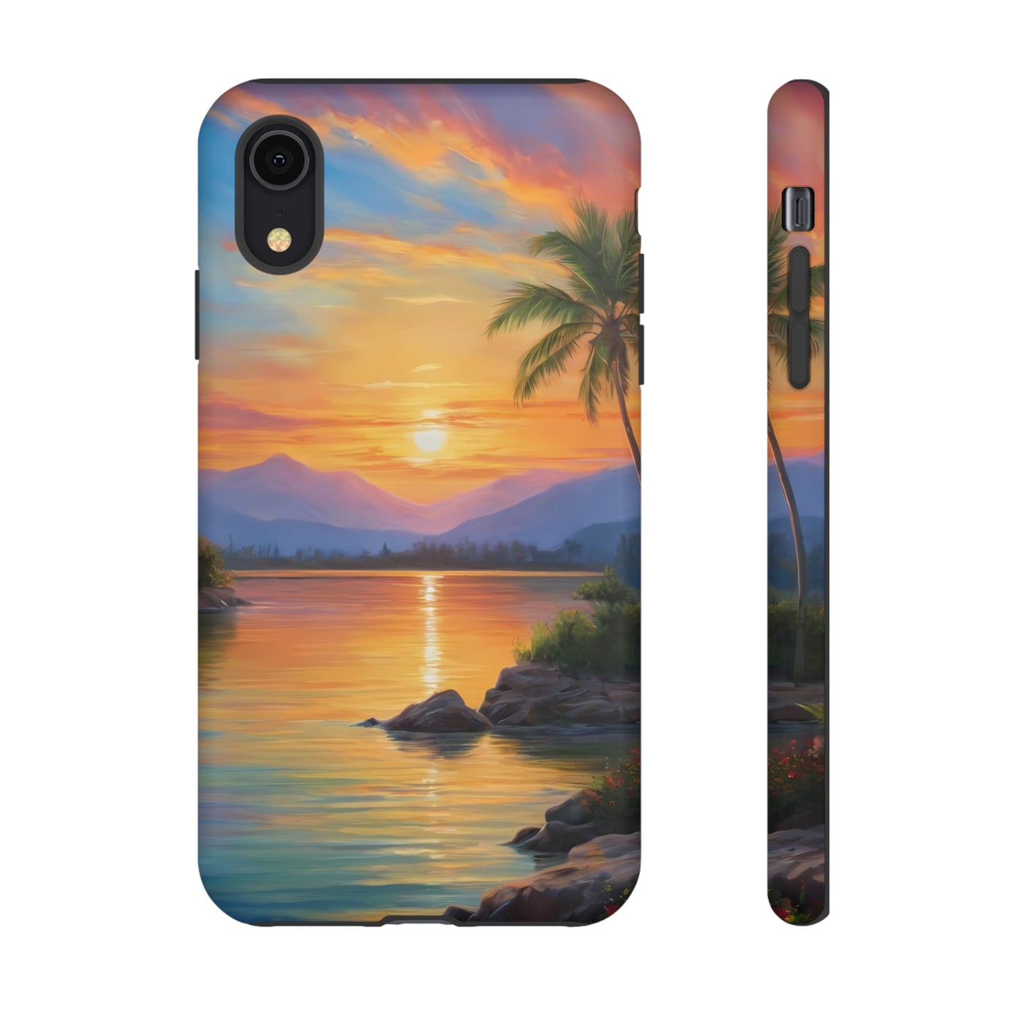 Sunset Serenade Phone Case for iPhone 8–16 Pro Max, Pixel 5–8 Pro, Galaxy S10–S24 Ultra - Designed by Thalia