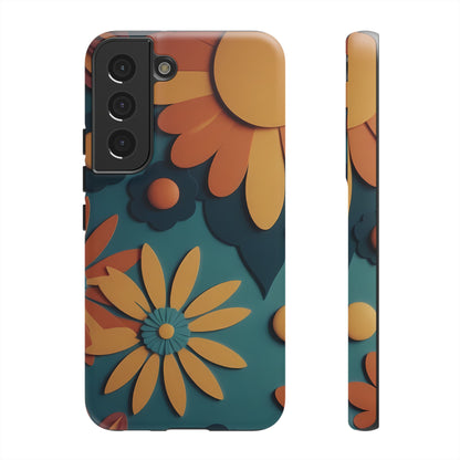 70s Retro Phone Case for iPhone 8–16 Pro Max, Pixel 5–8 Pro, Galaxy S10–S24 Ultra - Designed by Thalia