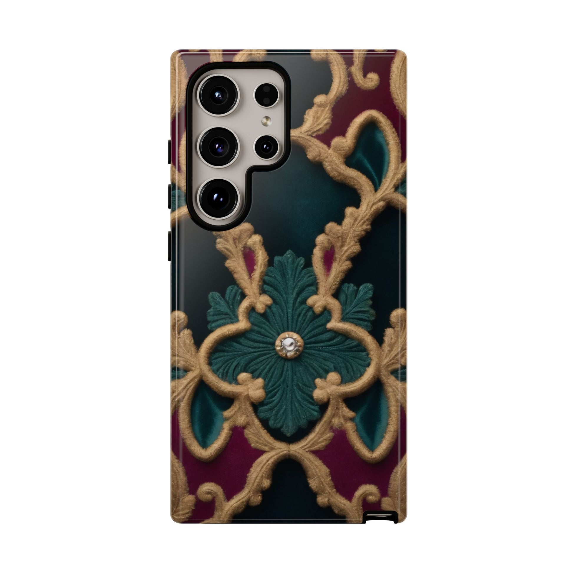 Velvet Luxe Phone Case for iPhone 8–16 Pro Max, Pixel 5–8 Pro, Galaxy S10–S24 Ultra - Designed by Thalia