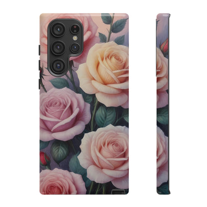 Roses Custom Phone Case for Samsung Galaxy S10–S10 Plus, S20–S20 Ultra, S21, S22, S23, S24 Ultra - Designed by Thalia