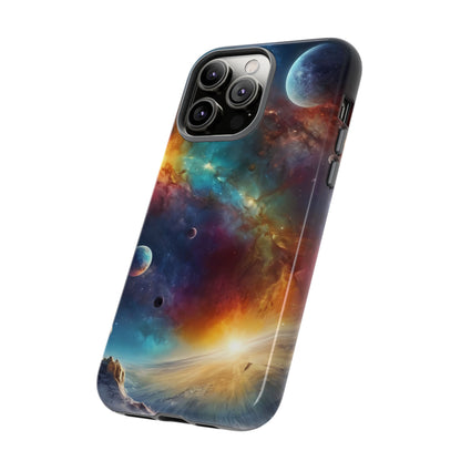 Cosmic Voyage Phone Case for iPhone 8–16 Pro Max, Pixel 5–8 Pro, Galaxy S10–S24 Ultra - Designed by Thalia