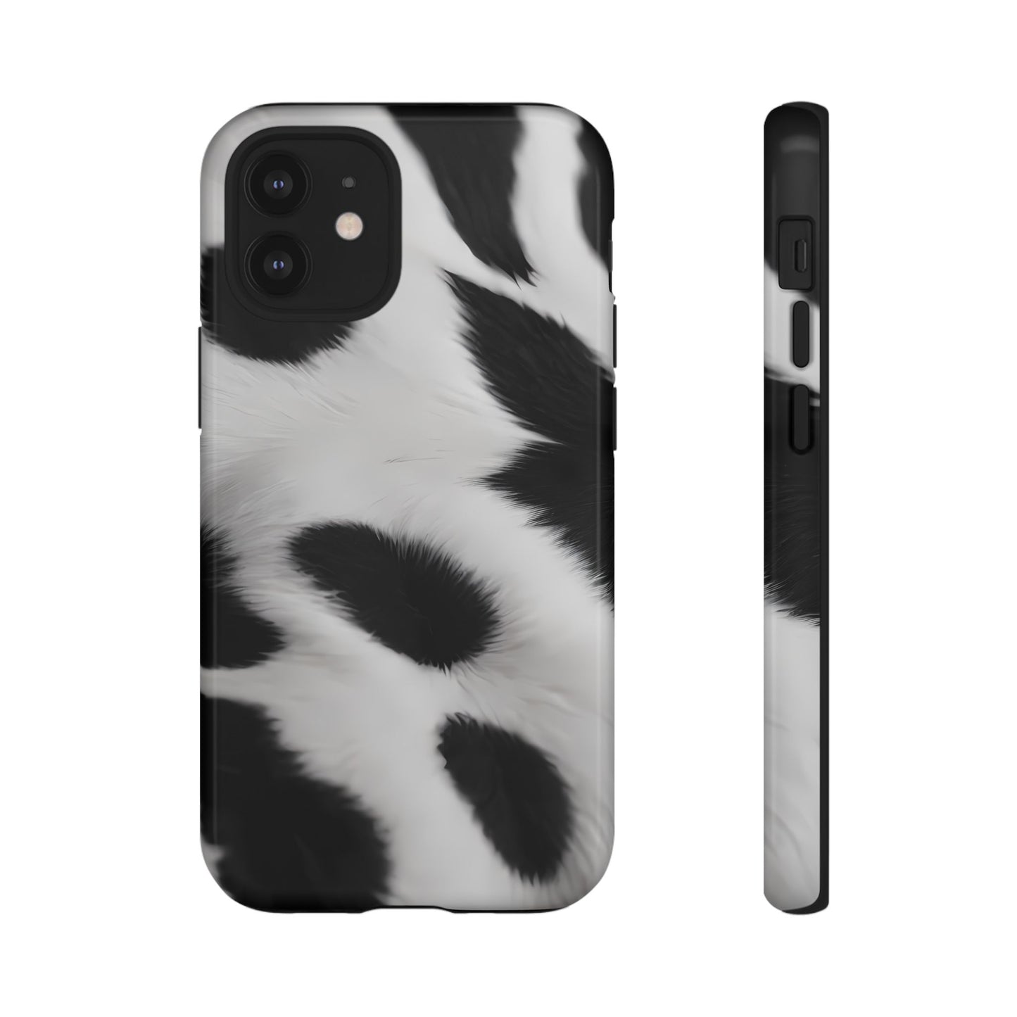 Chic Bovine Elegance Phone Case for iPhone 8–16 Pro Max, Pixel 5–8 Pro, Galaxy S10–S24 Ultra - Designed by Thalia