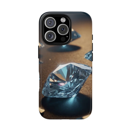 Raining Diamonds Custom, Stylish, Unique & UV protected phone case for Google Pixel, Samsung & iPhone - design for all models - Designed by Thalia