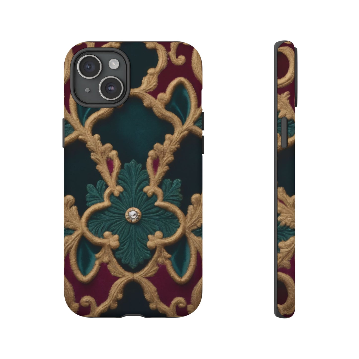 Velvet Luxe Phone Case for iPhone 8–16 Pro Max, Pixel 5–8 Pro, Galaxy S10–S24 Ultra - Designed by Thalia