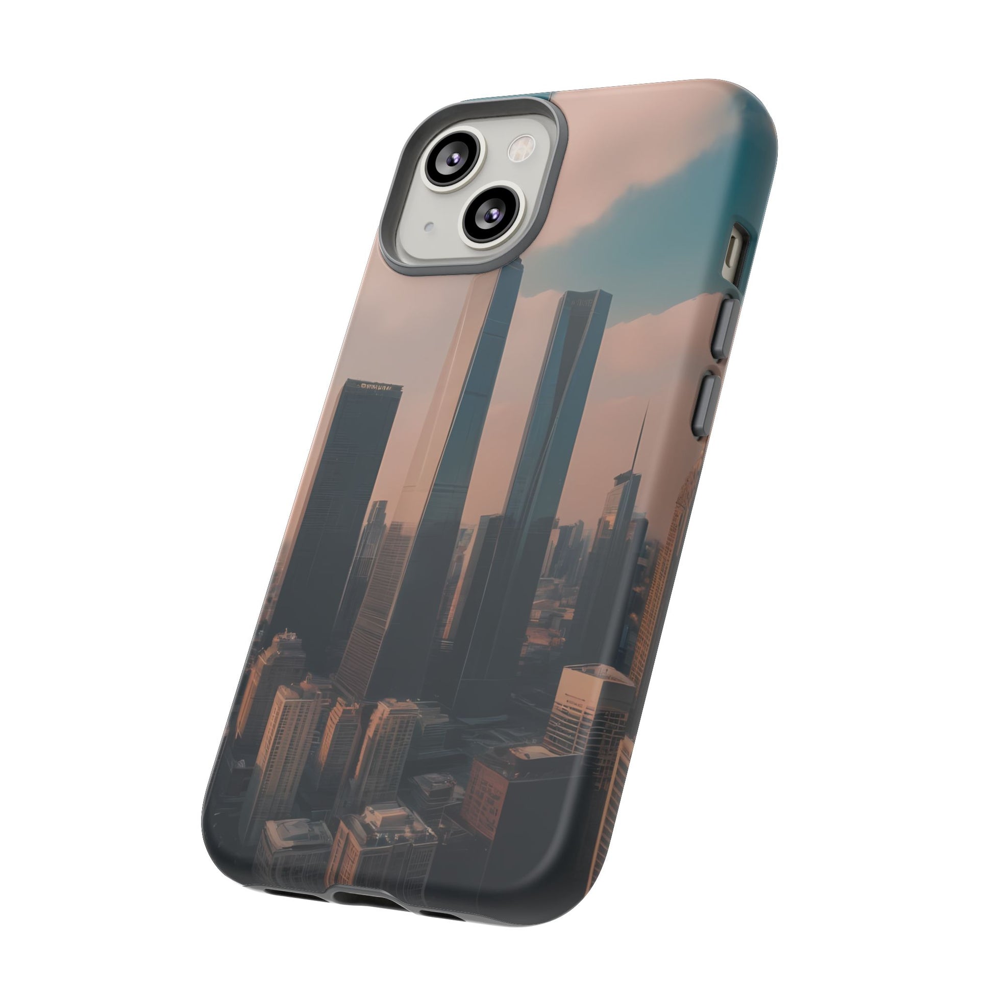 City Skylines Phone Case for iPhone 8–16 Pro Max, iPhone 8 Plus–13 Mini, iPhone XS–XS Max, iPhone 11–14 Pro Max - Designed by Thalia