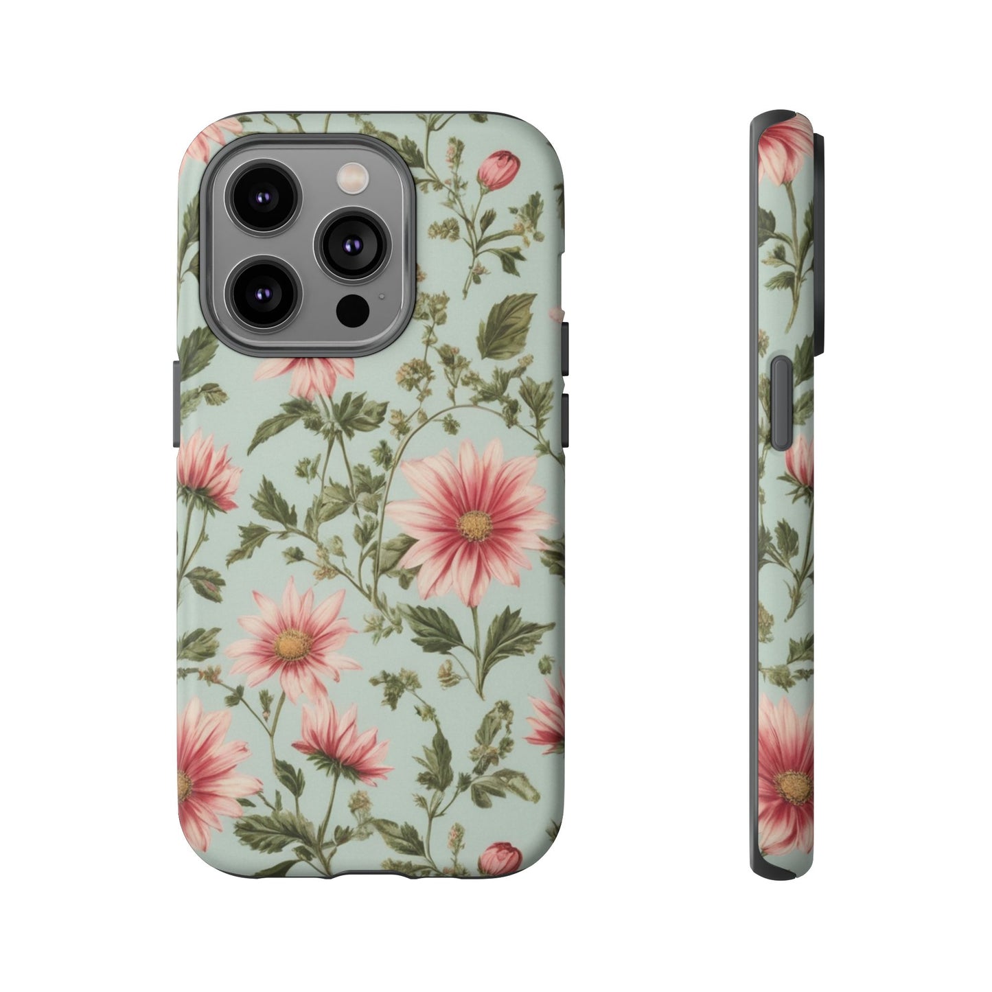 Flower Garden Custom Phone Case for iPhone 8–16 Pro Max, Pixel 5–8 Pro, Galaxy S10–S24 Ultra - Designed by Thalia