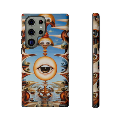 Surreal Suspect Phone Case for iPhone 8–16 Pro Max, Pixel 5–8 Pro, Galaxy S10–S24 Ultra - Designed by Thalia