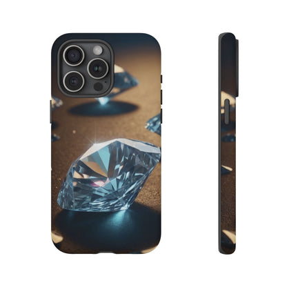 Raining Diamonds Custom, Stylish, Unique & UV protected phone case for Google Pixel, Samsung & iPhone - design for all models - Designed by Thalia