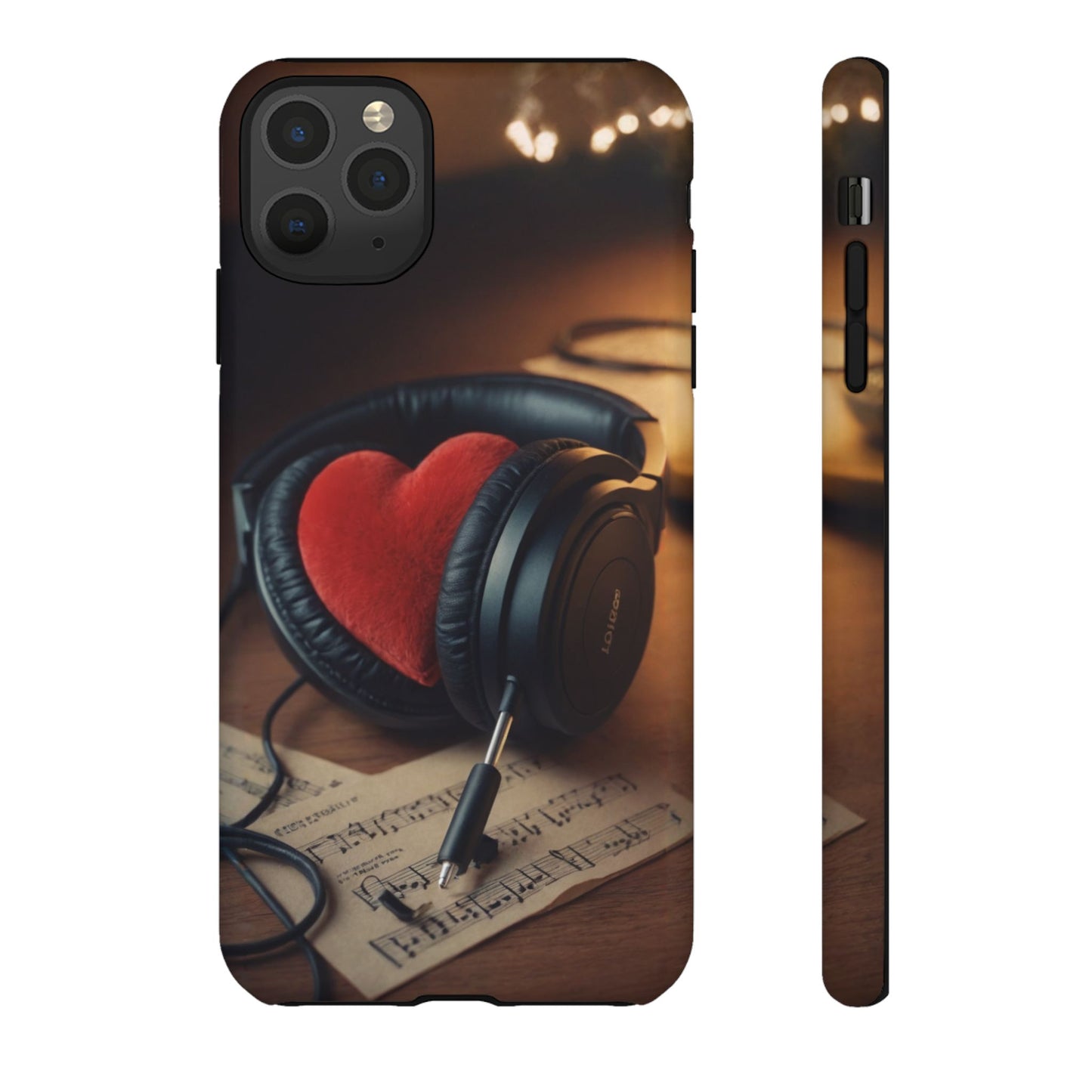 Love Key Phone Case for iPhone 8–16 Pro Max, iPhone 8 Plus–13 Mini, iPhone XS–XS Max, iPhone 11–14 Pro Max - Designed by Thalia