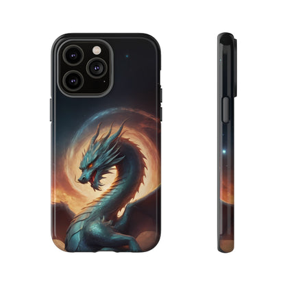 Chinese Zodiac Dragon Phone Case for iPhone 8–16 Pro Max, Pixel 5–8 Pro, Galaxy S10–S24 Ultra - Designed by Thalia