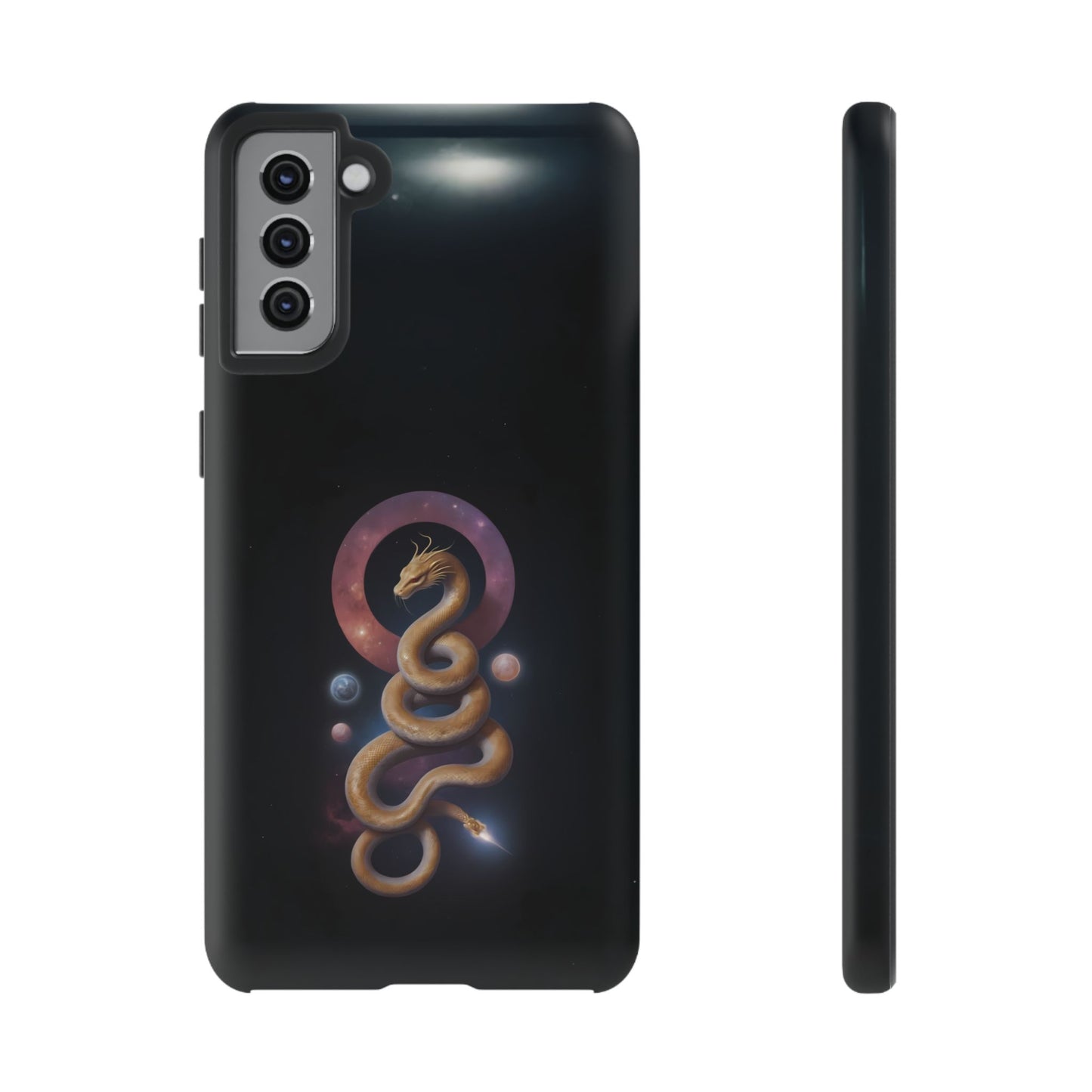 Chinese Zodiac Snake Phone Case for Samsung Galaxy S10–S24 - Designed by Thalia