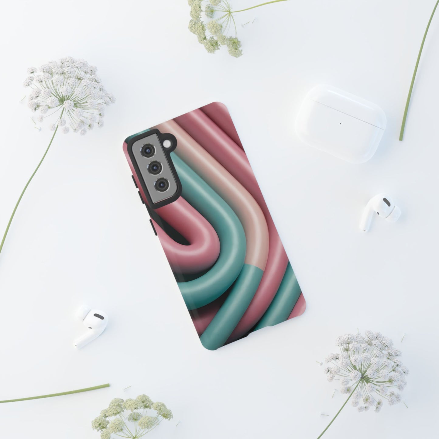 50s Retro Custom Phone Case for Samsung Galaxy S10–S24 Ultra - Designed by Thalia