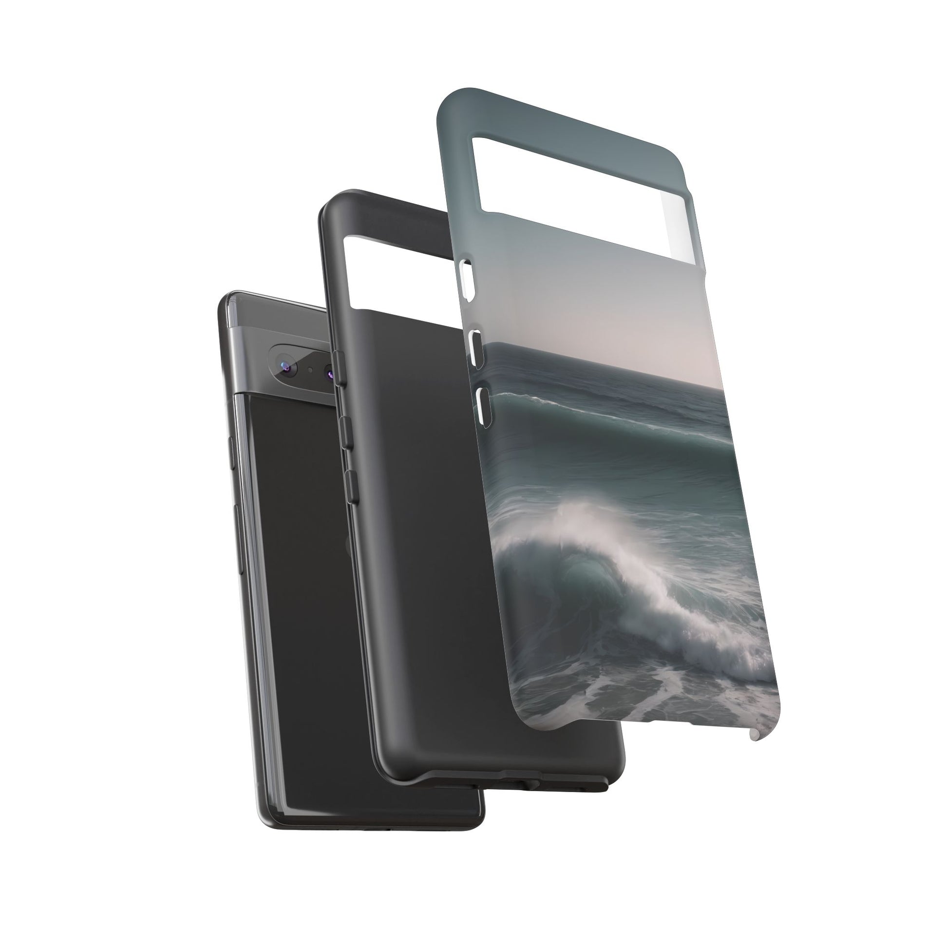 Cool Ocean Phone Case for Google Pixel 8 Pro, Pixel 8, Pixel 7, Pixel 6 Pro, Pixel 6, Pixel 5 5G - Designed by Thalia