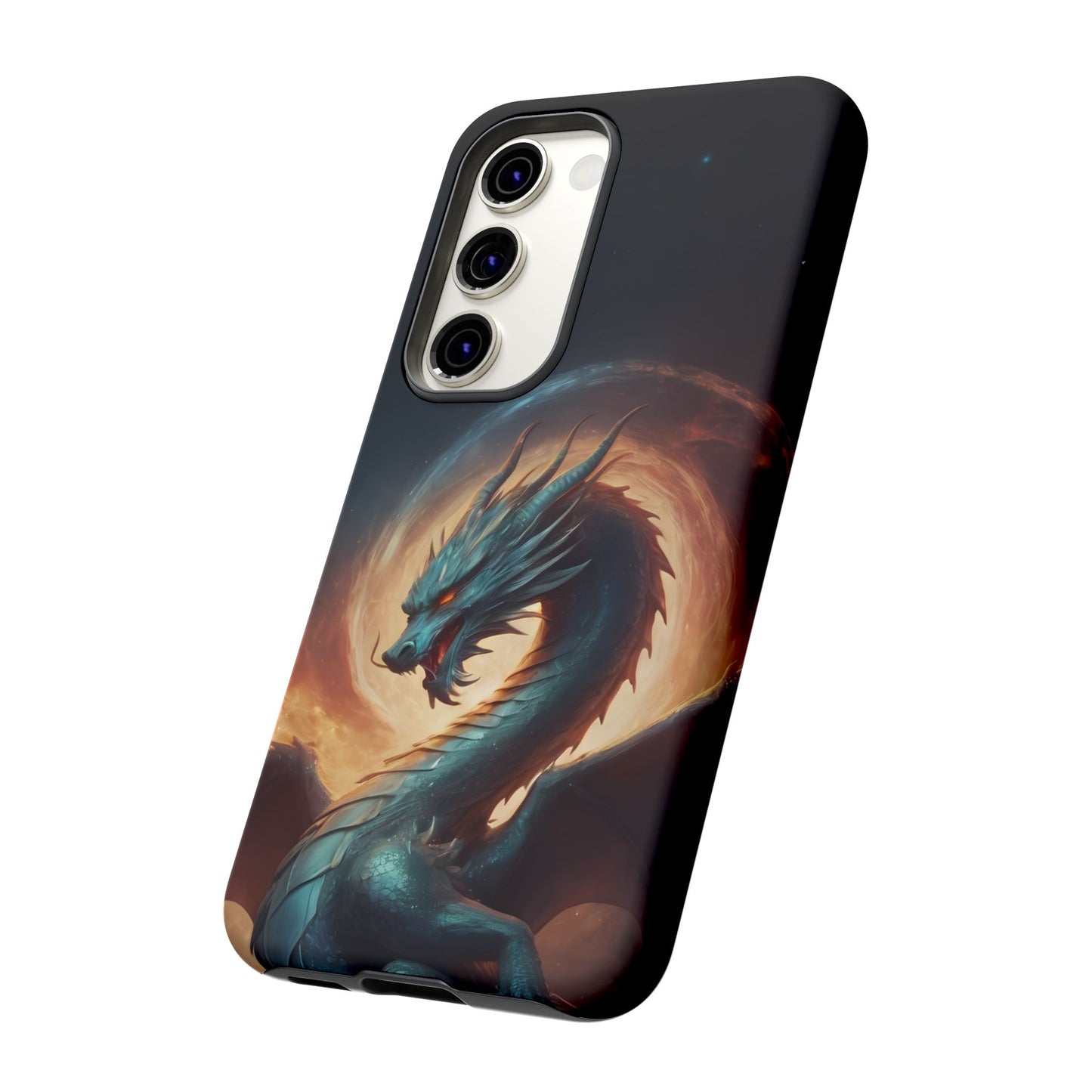 Chinese Zodiac Dragon Phone Case for iPhone 8–16 Pro Max, Pixel 5–8 Pro, Galaxy S10–S24 Ultra - Designed by Thalia