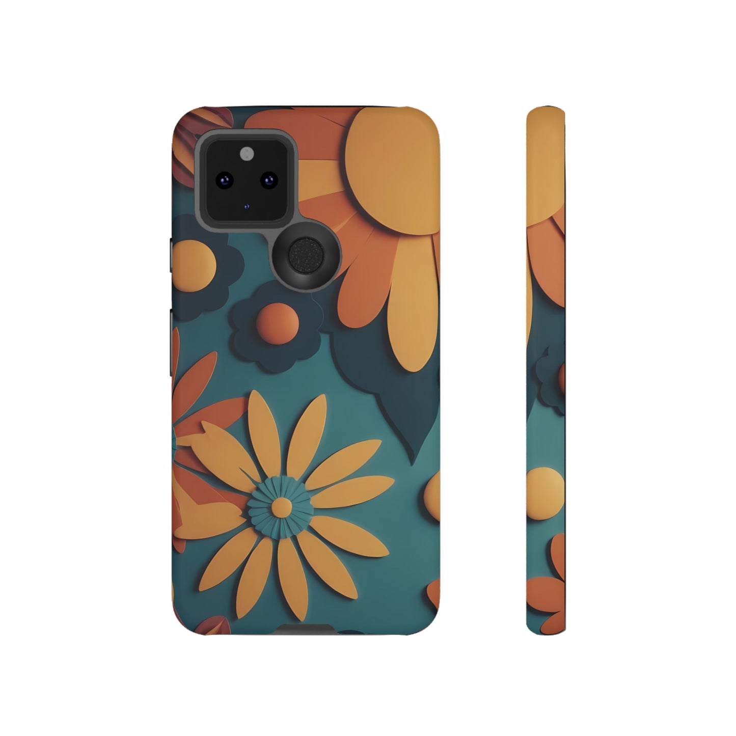 70s Retro Phone Case for iPhone 8–16 Pro Max, Pixel 5–8 Pro, Galaxy S10–S24 Ultra - Designed by Thalia