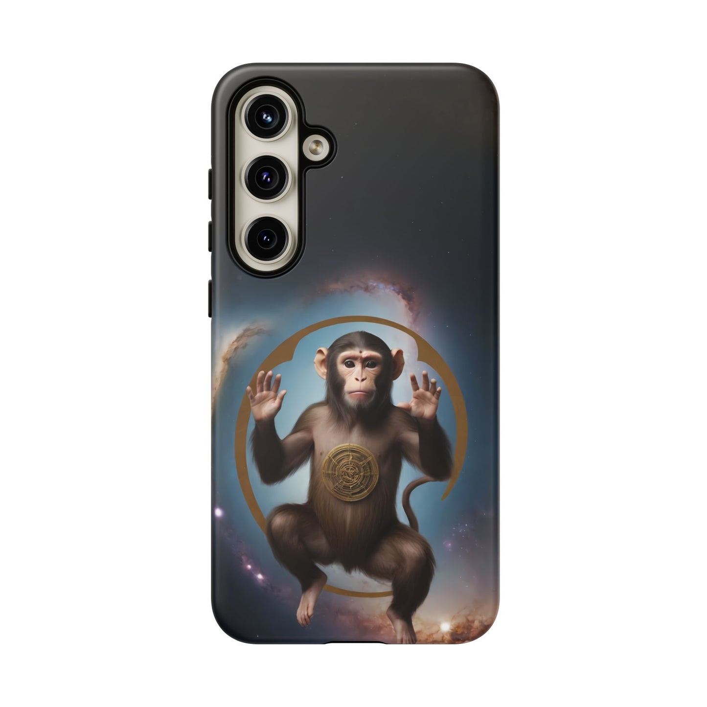 Chinese Zodiac Monkey Custom Phone Case for iPhone 8–16 Pro Max, Pixel 5–8 Pro, Galaxy S10–S24 Ultra - Designed by Thalia