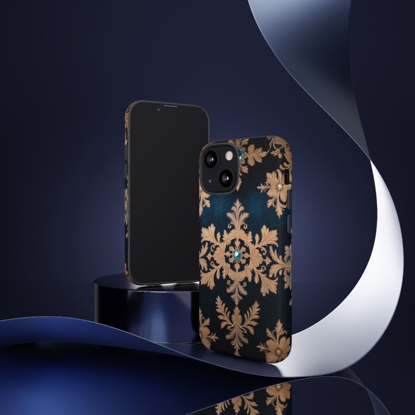 Velour Prestige Phone Case for iPhone 8–16 Pro Max, Pixel 5–8 Pro, Galaxy S10–S24 Ultra - Designed by Thalia