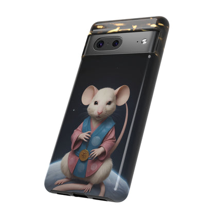 Chinese Zodiac Rat Phone Case for Google Pixel 8 Pro, Pixel 8, Pixel 7, Pixel 6 Pro, Pixel 6, Pixel 5 5G - Designed by Thalia