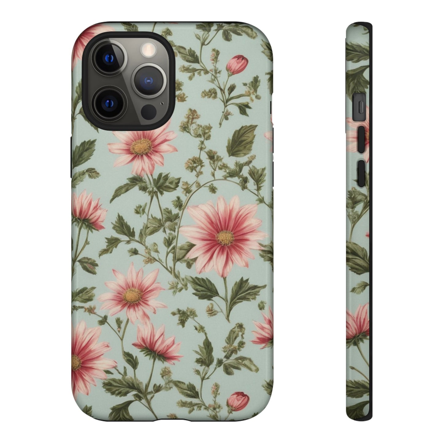 Flower Garden Custom Phone Case for iPhone 8–16 Pro Max, Pixel 5–8 Pro, Galaxy S10–S24 Ultra - Designed by Thalia