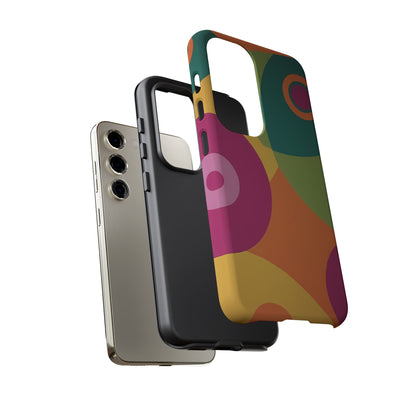 60s Retro Phone Case for iPhone 8–16 Pro Max, Pixel 5–8 Pro, Galaxy S10–S24 Ultra - Designed by Thalia