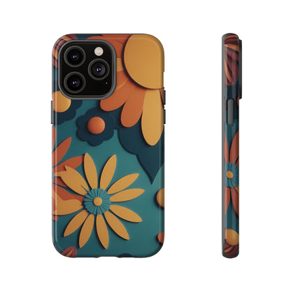 70s Retro Phone Case for iPhone 8–16 Pro Max, Pixel 5–8 Pro, Galaxy S10–S24 Ultra - Designed by Thalia