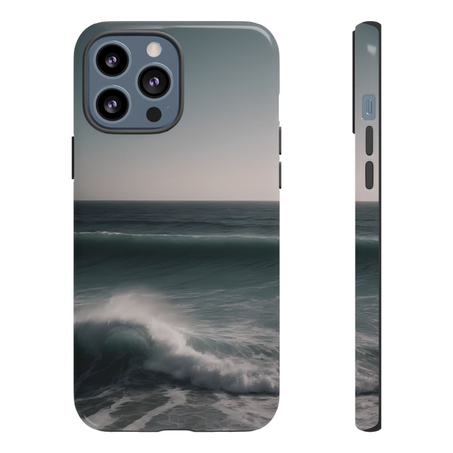 Cool Ocean Phone Case for iPhone 8–16 Pro Max, iPhone 8 Plus–13 Mini, iPhone XS–XS Max, iPhone 11–14 Pro Max - Designed by Thalia