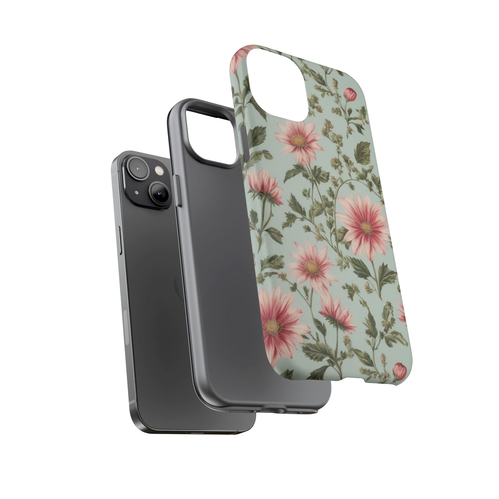 Flower Garden Phone Case for iPhone 8–16 Pro Max, iPhone 8 Plus–13 Mini, iPhone XS–XS Max, iPhone 11–14 Pro Max - Designed by Thalia