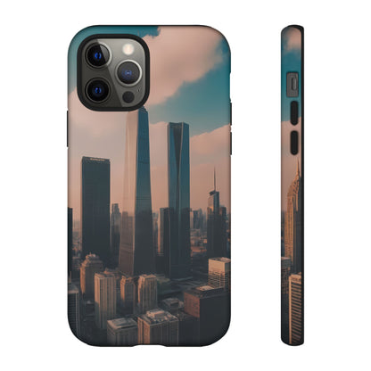 City Skylines Phone Case for iPhone 8–16 Pro Max, iPhone 8 Plus–13 Mini, iPhone XS–XS Max, iPhone 11–14 Pro Max - Designed by Thalia