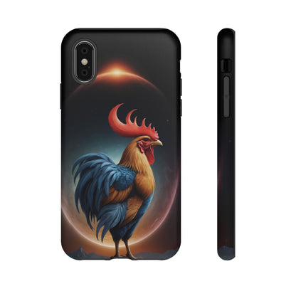 Chinese Zodiac Rooster Custom Phone Case for iPhone 8–16 Pro Max, Pixel 5–8 Pro, Galaxy S10–S24 Ultra - Designed by Thalia