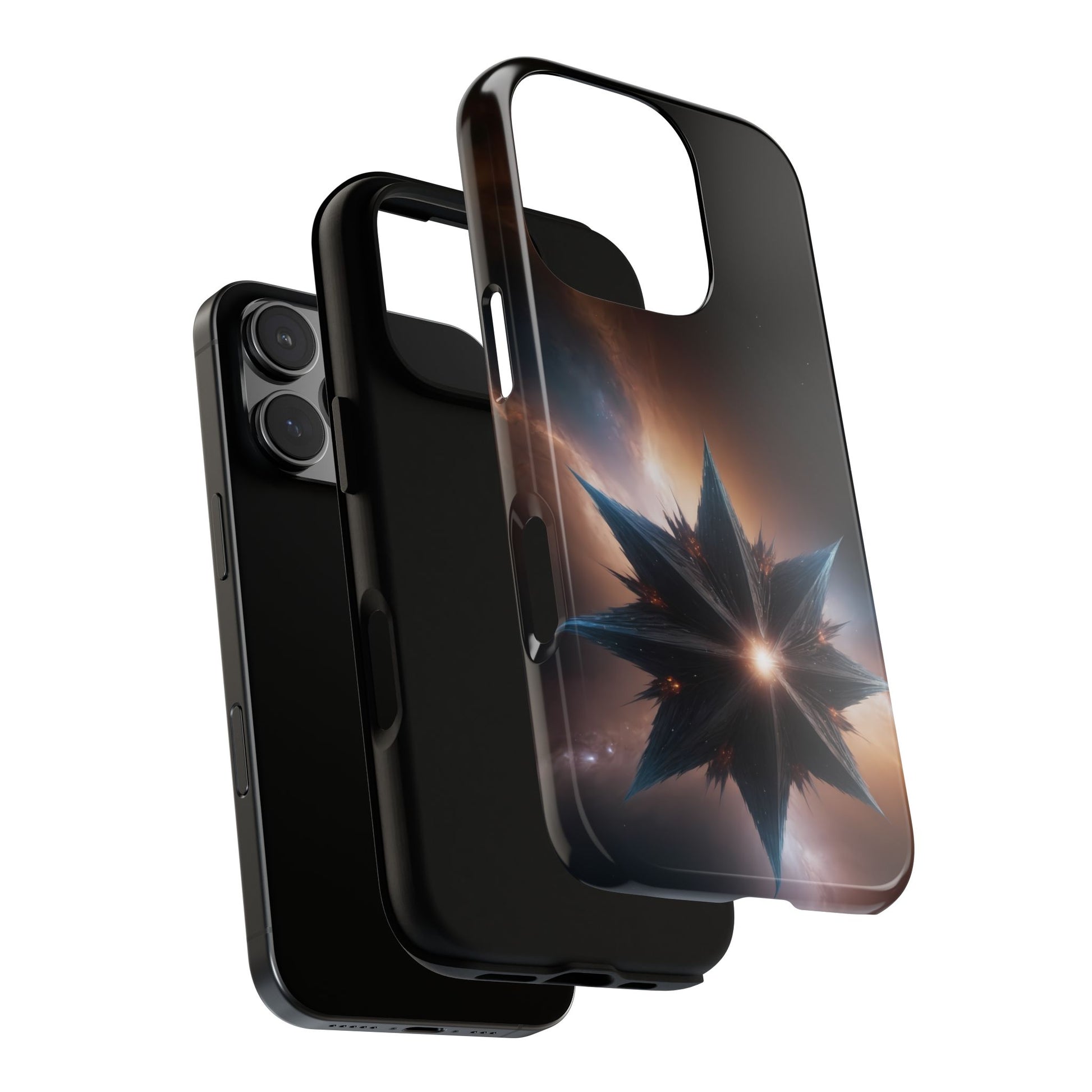 Fairy Star System Phone Case for iPhone 8–16 Pro Max, iPhone 8 Plus–13 Mini, iPhone XS–XS Max, iPhone 11–14 Pro Max - Designed by Thalia