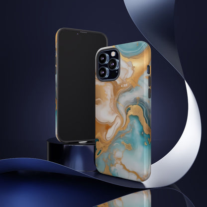 Marble Hues Phone Case for iPhone 8–16 Pro Max, Pixel 5–8 Pro, Galaxy S10–S24 Ultra - Designed by Thalia