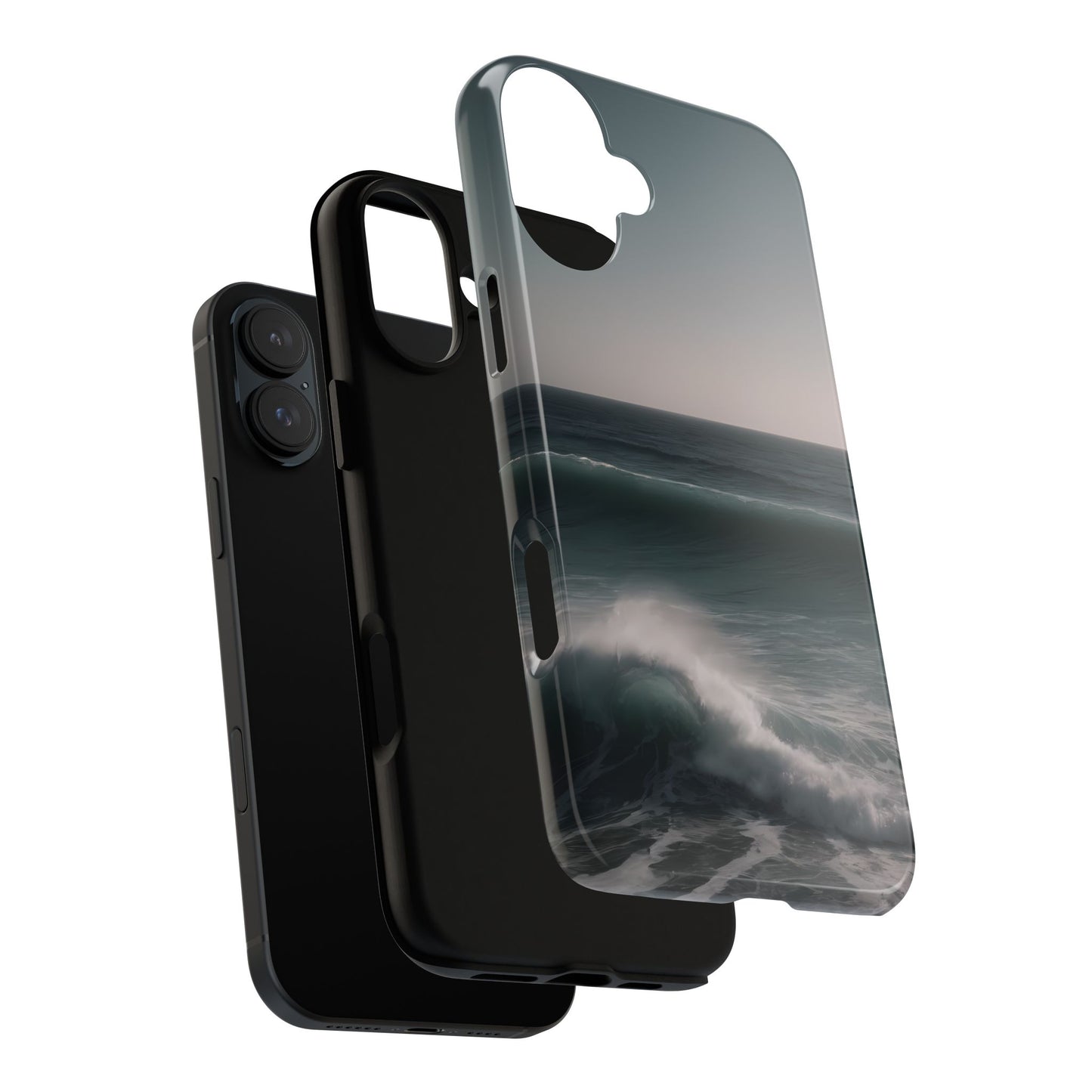 Cool Ocean Phone Case for iPhone 8–16 Pro Max, iPhone 8 Plus–13 Mini, iPhone XS–XS Max, iPhone 11–14 Pro Max - Designed by Thalia