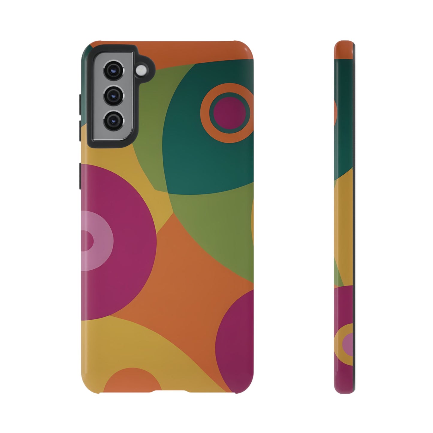 60s Retro Phone Case for iPhone 8–16 Pro Max, Pixel 5–8 Pro, Galaxy S10–S24 Ultra - Designed by Thalia