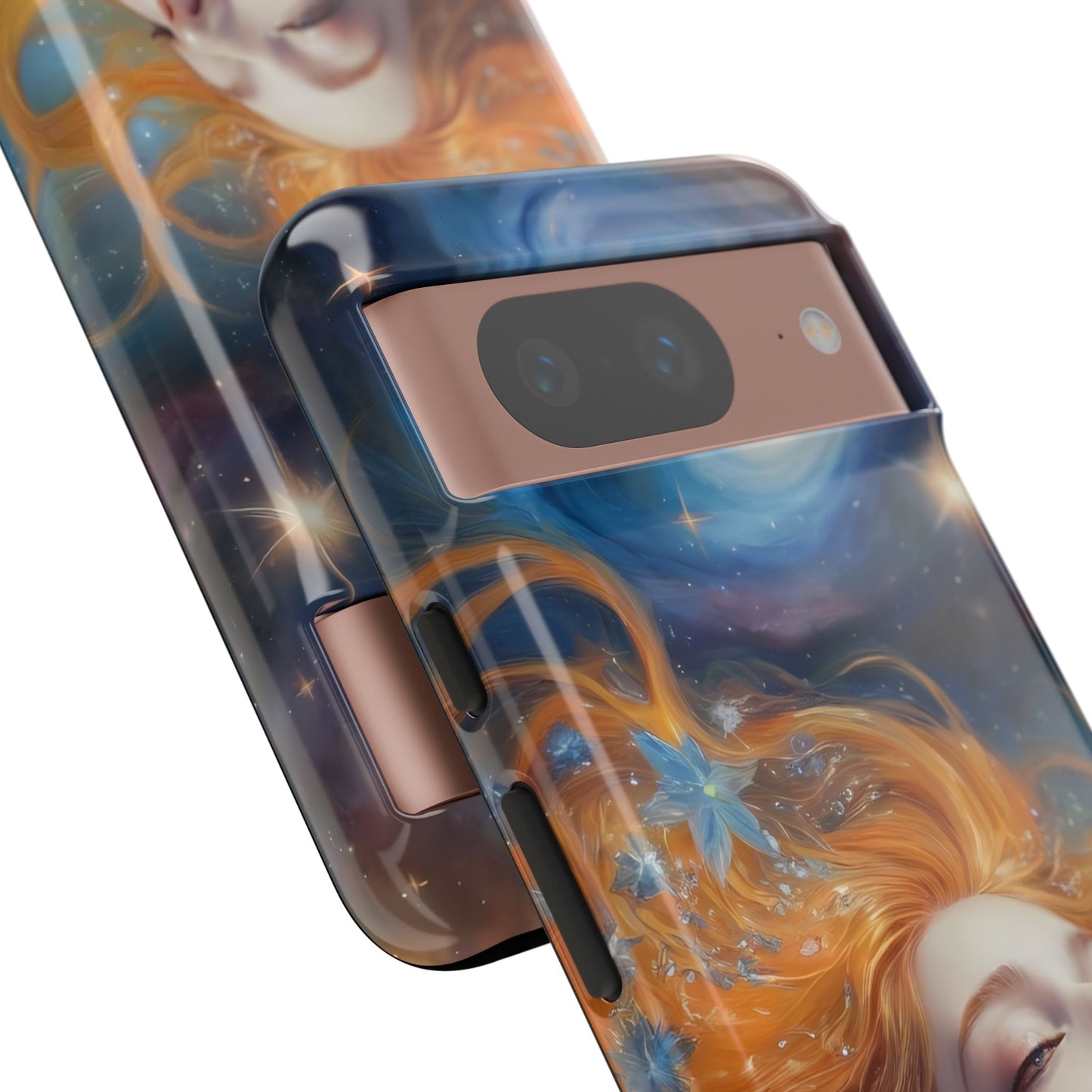 Celestial Dreams Custom Phone Case for Google Pixel 8 Pro, Pixel 8, Pixel 7, Pixel 6 Pro, Pixel 6, Pixel 5 5G - Designed by Thalia