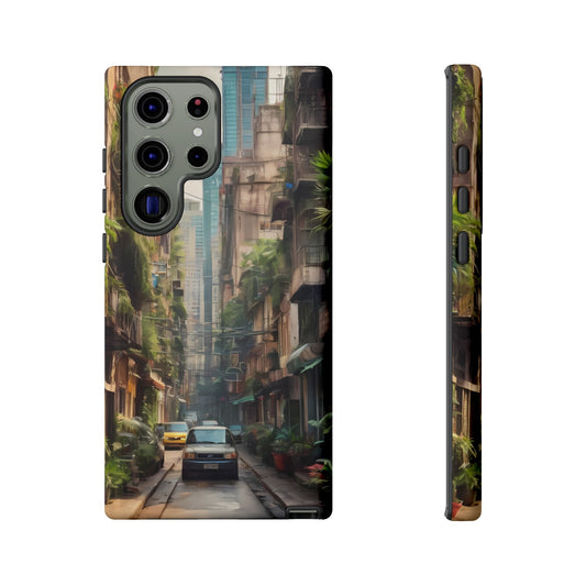 Urban Jungle Custom Phone Case for Samsung Galaxy S10–S10 Plus, S20–S20 Ultra, S21, S22, S23, S24 Ultra - Designed by Thalia