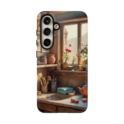 Vintage Vignettes Phone Case for iPhone 8–16 Pro Max, Pixel 5–8 Pro, Galaxy S10–S24 Ultra - Designed by Thalia