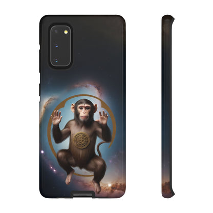 Chinese Zodiac Monkey Custom Phone Case for iPhone 8–16 Pro Max, Pixel 5–8 Pro, Galaxy S10–S24 Ultra - Designed by Thalia