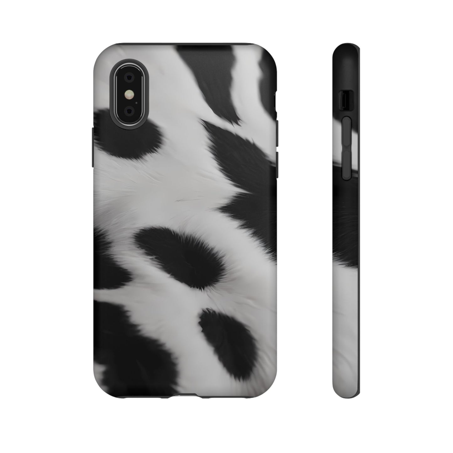 Chic Bovine Elegance Phone Case for iPhone 8–16 Pro Max, Pixel 5–8 Pro, Galaxy S10–S24 Ultra - Designed by Thalia